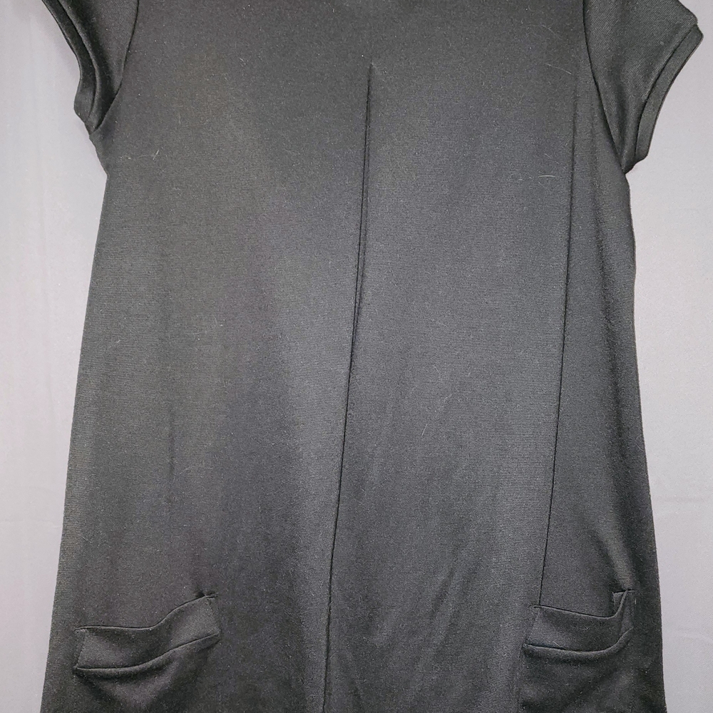 Xhilaration Elegant Black Short Sleeve Dress